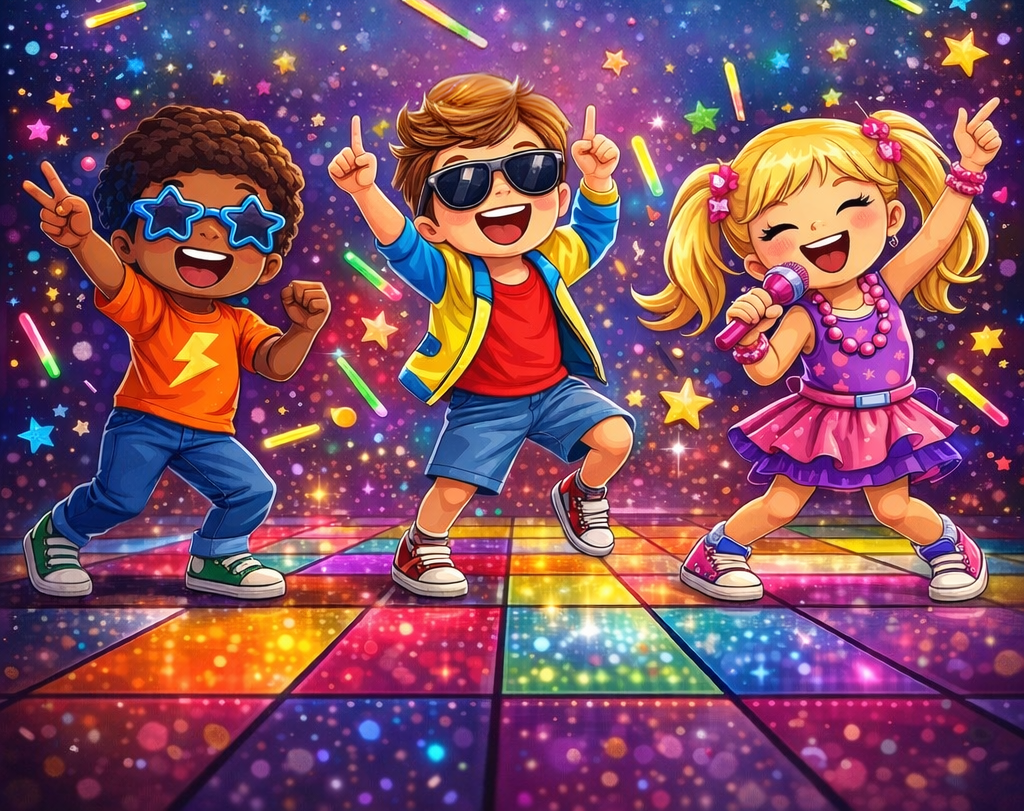 Teens & Kids Disco Party