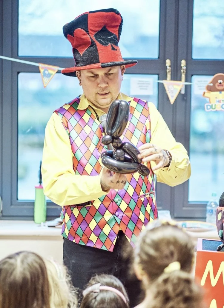 Children enjoying a Magic Mike party