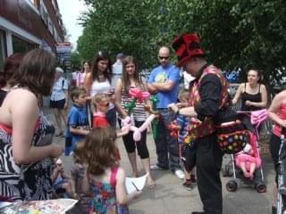 Children enjoying a Magic Mike party